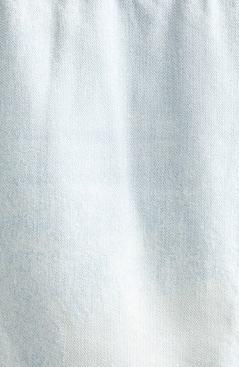 DIESEL<sup>®</sup> De-Saphix Crop Satin Denim Jacket, Alternate, color, Denim