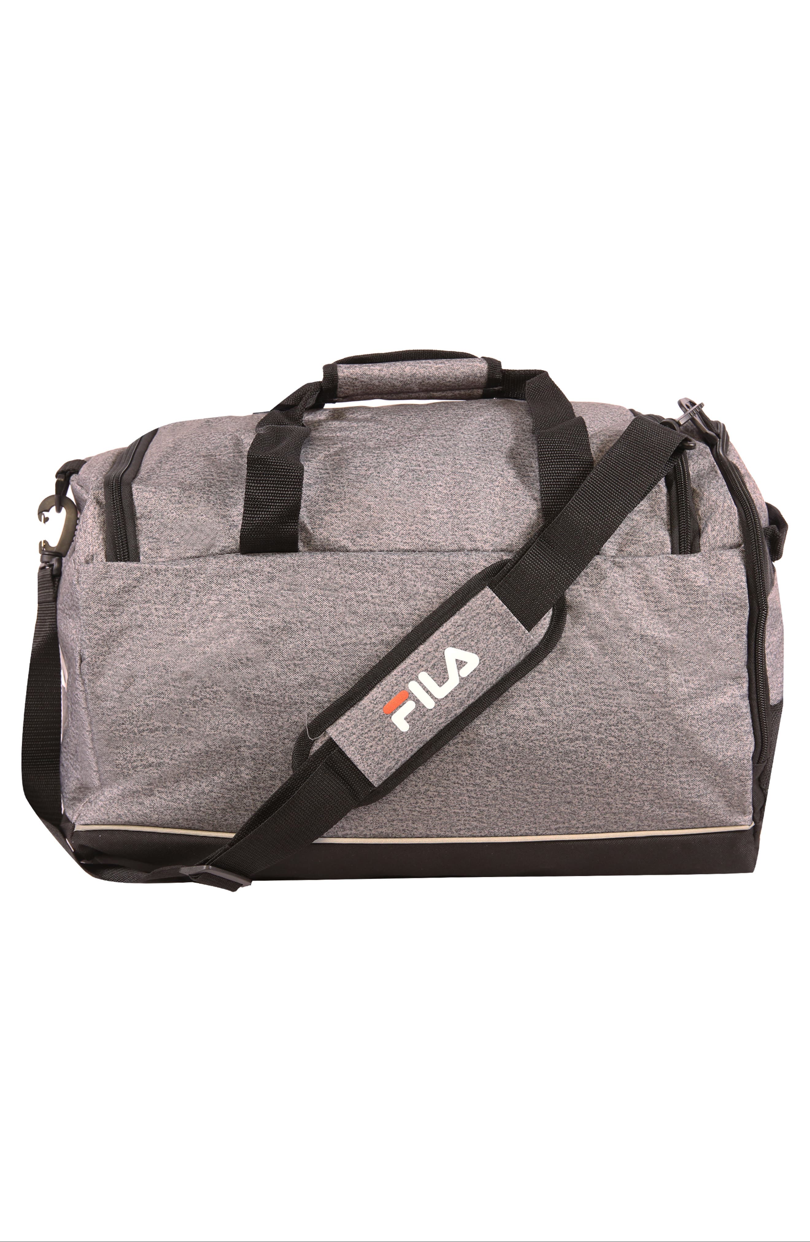 FILA Advantage 19-Inch Duffle Bag, Alternate, color, Heather / Rose Gold