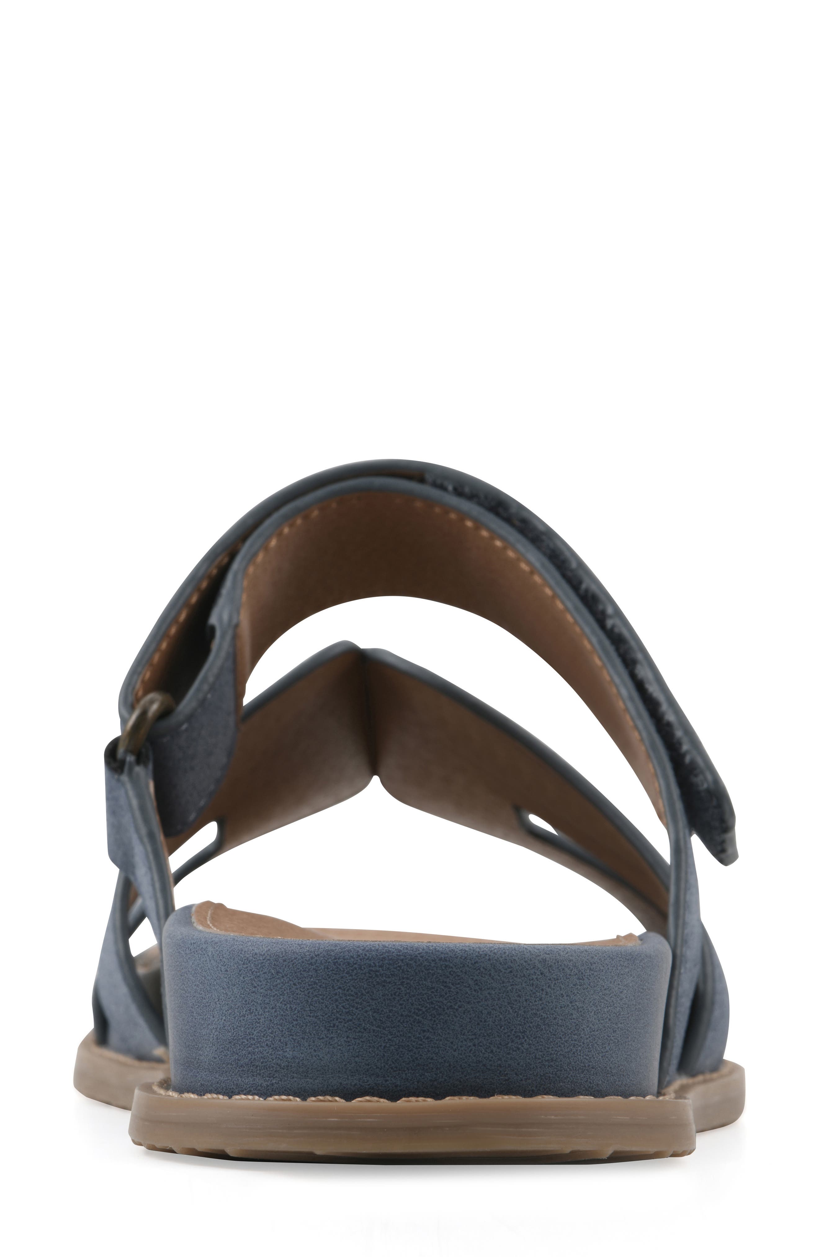 Mazi Slide Sandal, Alternate, color, BLUE RASPBERRY/ SMOOTH