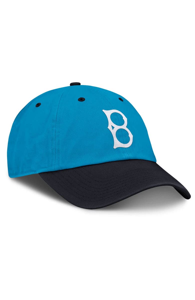 Nike Men's Nike Blue/Navy Brooklyn Dodgers Neon 90s Club Adjustable Hat, Alternate, color, Blue