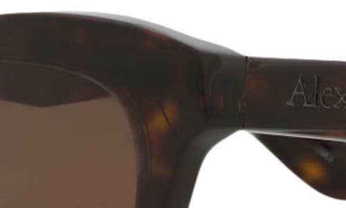 Alexander Mcqueen Mcqueen 51mm Cat Eye Sunglasses In Brown