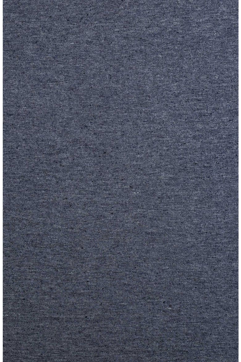 Modern 300 Thread Count Mélange Cotton Blend Jersey King Sheet Set, Alternate, color, DARK BLUE