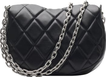 【関税&送料込】Burberry Black Quilted Rocking Horse Quilted Rocking Horse Bag in Black/gold - Women | Burberry