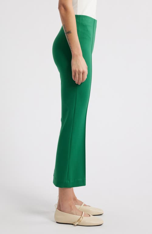 Rag & Bone Irina Kick-flare Pants In Deepgreen