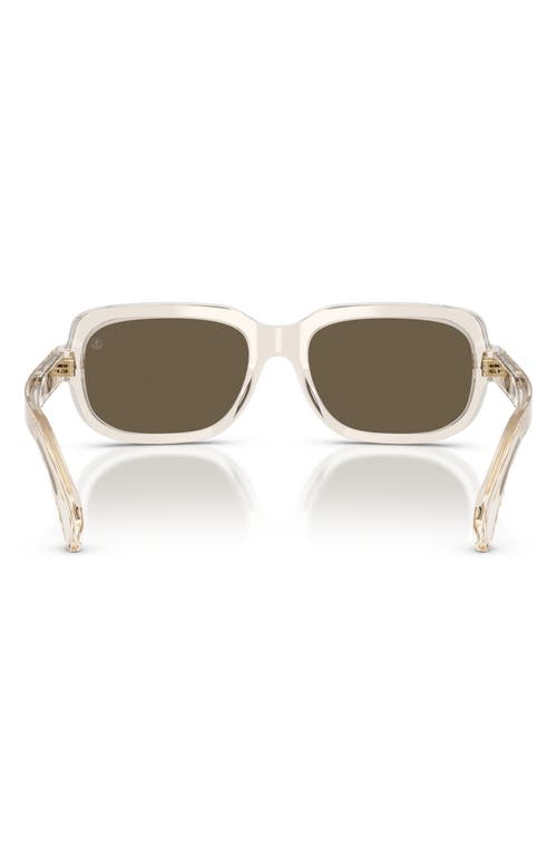 Moncler Rectangular Frame Tinted Lenses Sunglasses In Gray