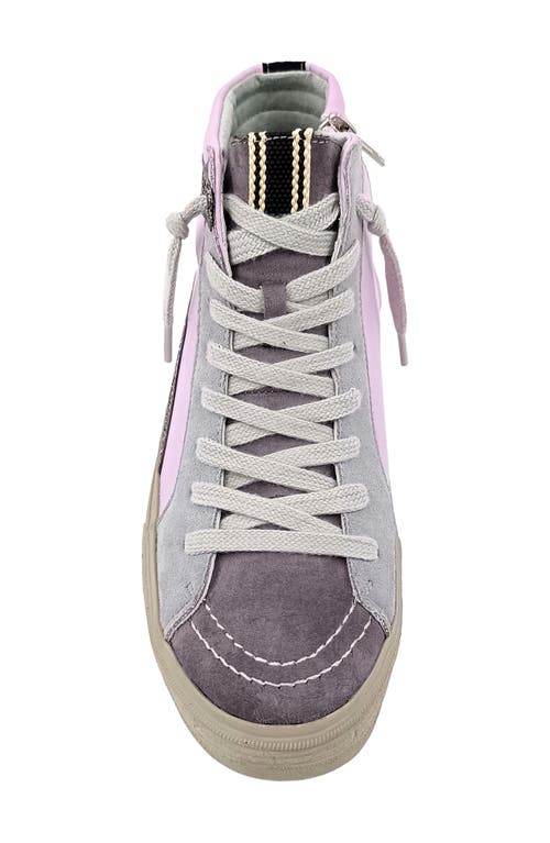 Shushop Rooney High-top Sneaker In Lilac