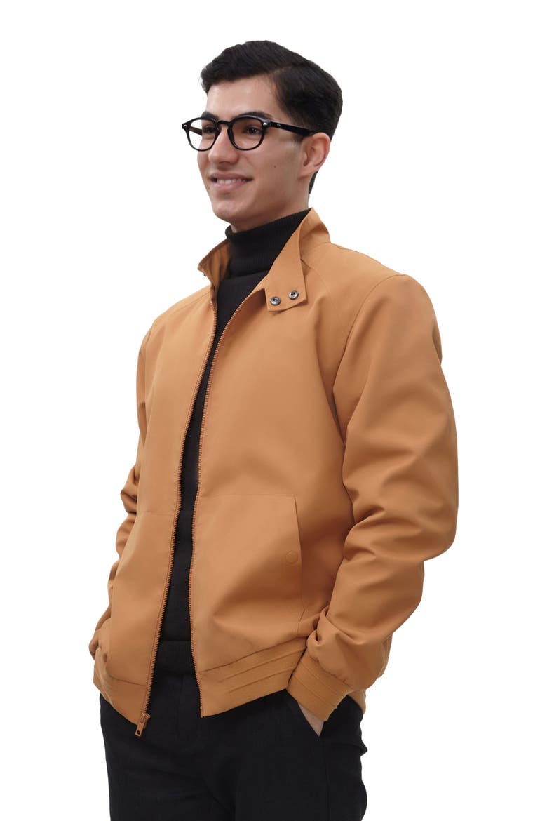 Classic Full Zip Bomber Jacket, Alternate, color, Copper