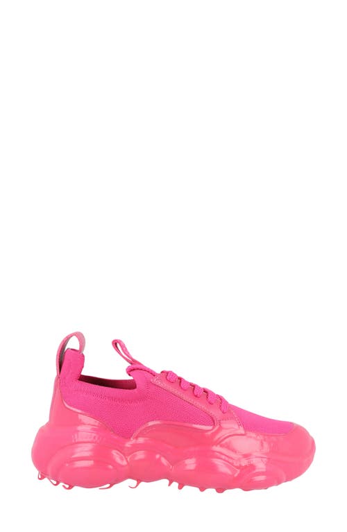 Moschino Logo-patch Leather Sneakers