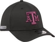 New Era Men's New Era Black Texas A&M Aggies 39THIRTY M-Crown Flex Fit Hat