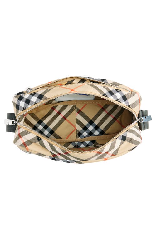 Burberry Essential Mini Crossbody Handbag For Men In Sand