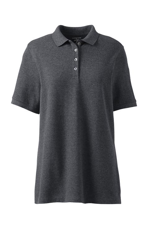 Banded Short Sleeve Mesh Polo