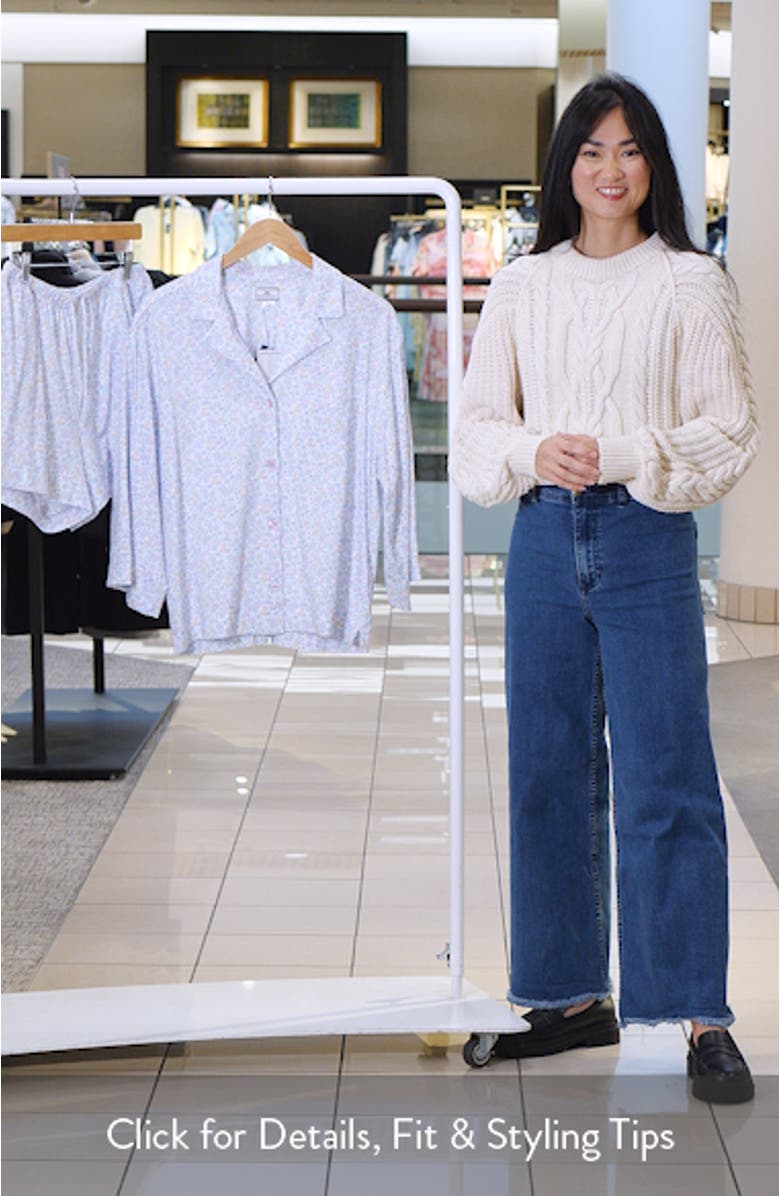 Olivia Pima Cotton Short Pajamas, sales video thumbnail