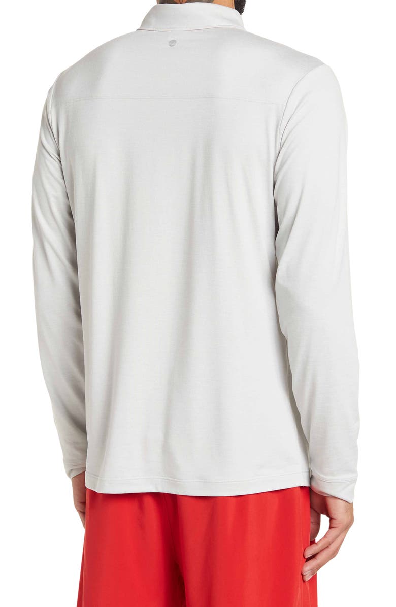 Z by Zella Campfire Long Sleeve Polo, Alternate, color,
