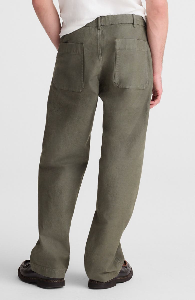 Madewell Reverse Sateen Fatigue Pants, Alternate, color, Surplus