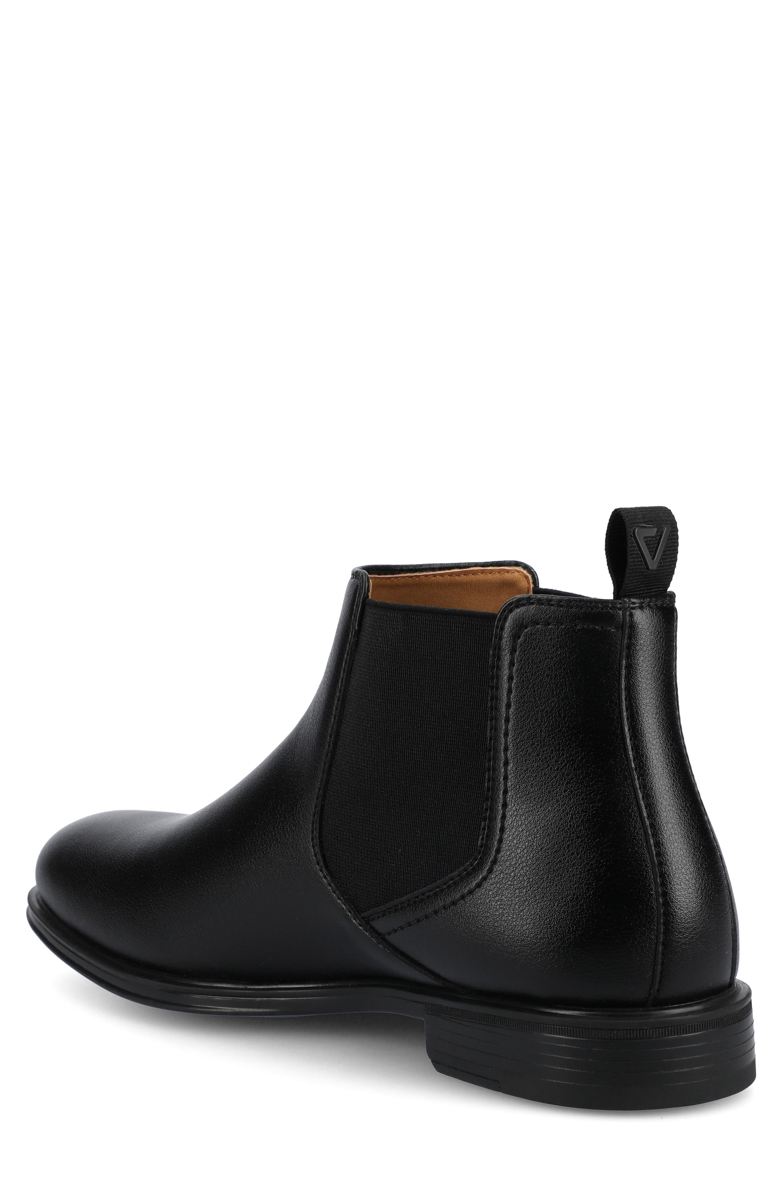 VANCE CO Josiah Chelsea Boot, Alternate, color, Black