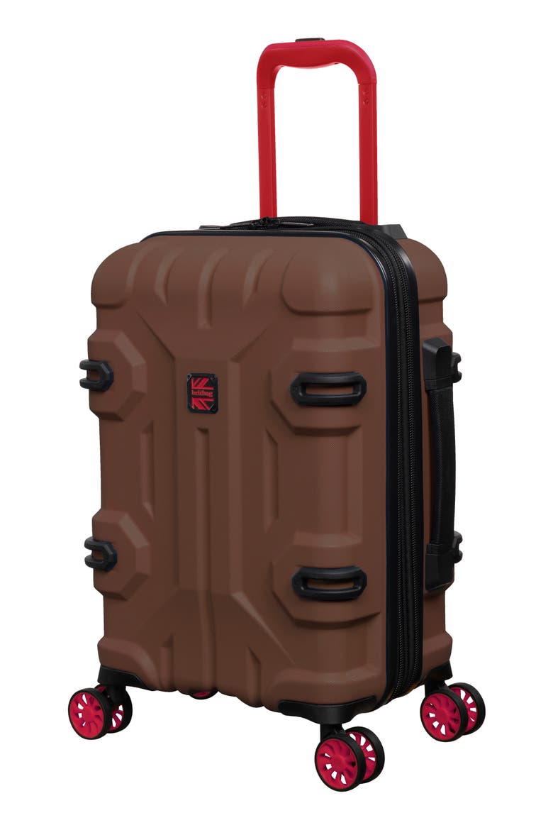 Shielding 21-Inch Hardside Spinner Suitcase, Alternate, color, SHAVED CHOCOLATE