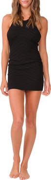 PQ SWIM Maya Halter Cover-Up Minidress