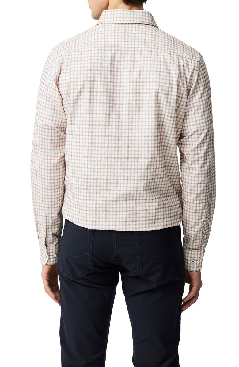 Rodd & Gunn Fox Street Long Sleeve Trim Fit Cotton Button-Up Shirt, Alternate, color, Wild Rose