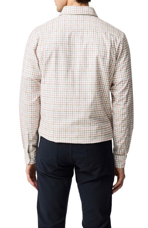 Rodd & Gunn Fox Street Long Sleeve Trim Fit Cotton Button-up Shirt In Neutral
