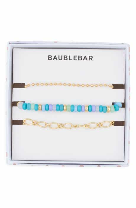BaubleBar Arm Party Set of 3 Beaded & Chain Bracelets