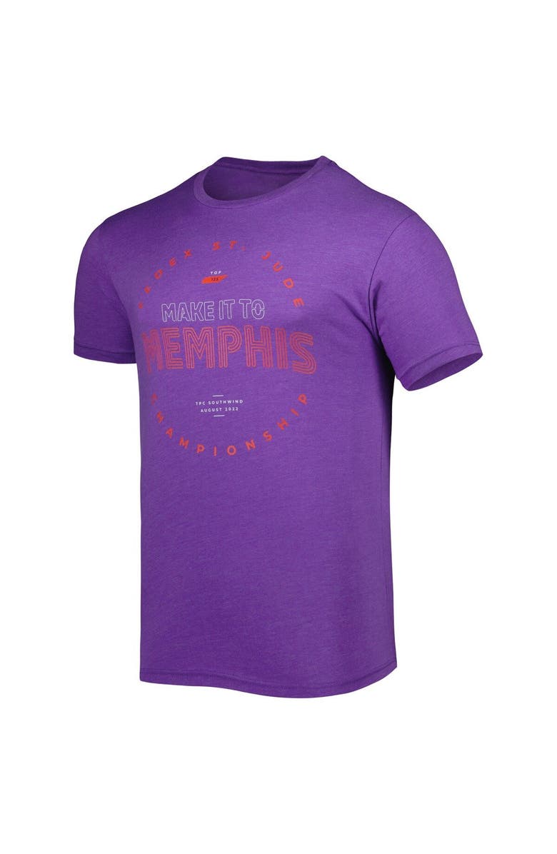 IMPERIAL Men's Imperial Purple FedEx St. Jude Championship T-Shirt, Alternate, color, Purple