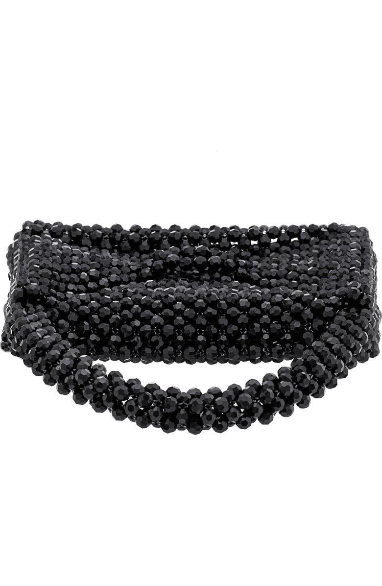 Nina Opie Beaded Satchel, Alternate, color,