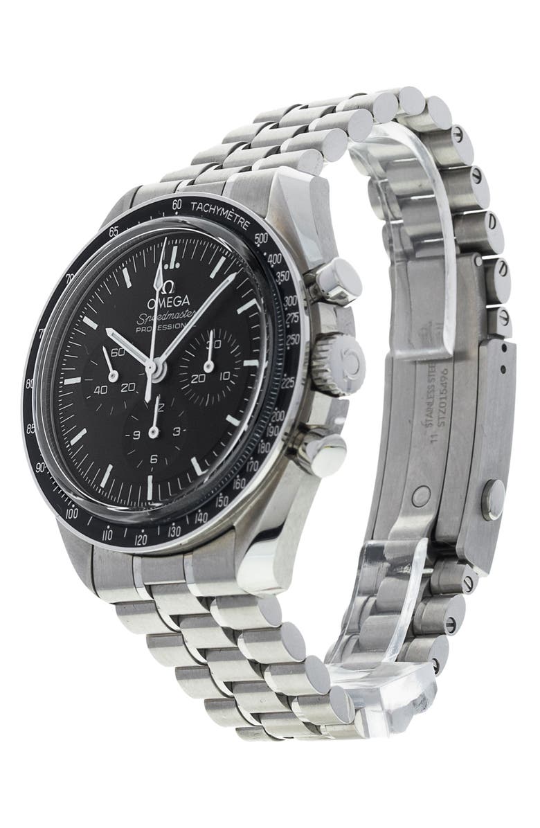 Watchfinder & Co. Omega Preowned 2021 Speedmaster Moonwatch Bracelet Chronograph Watch, 42mm, Alternate, color,