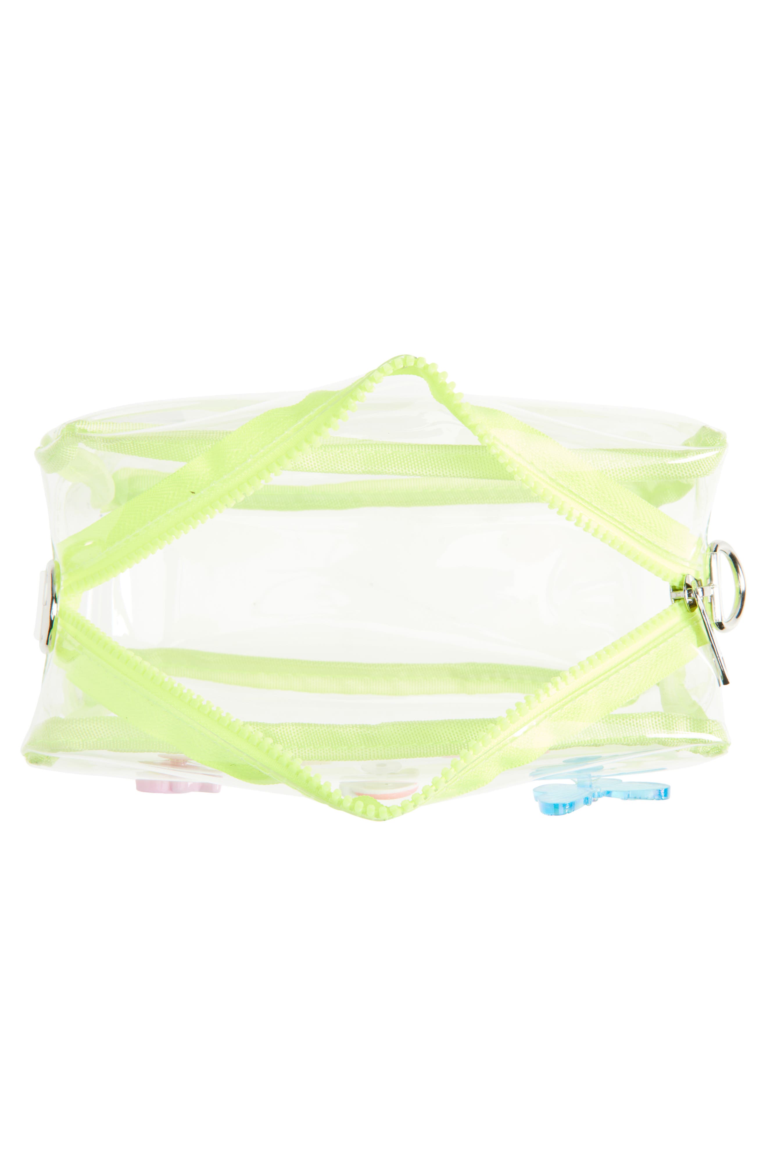 Ruby & Ry Kids' Clear Neon Crossbody Bag, Alternate, color, 
