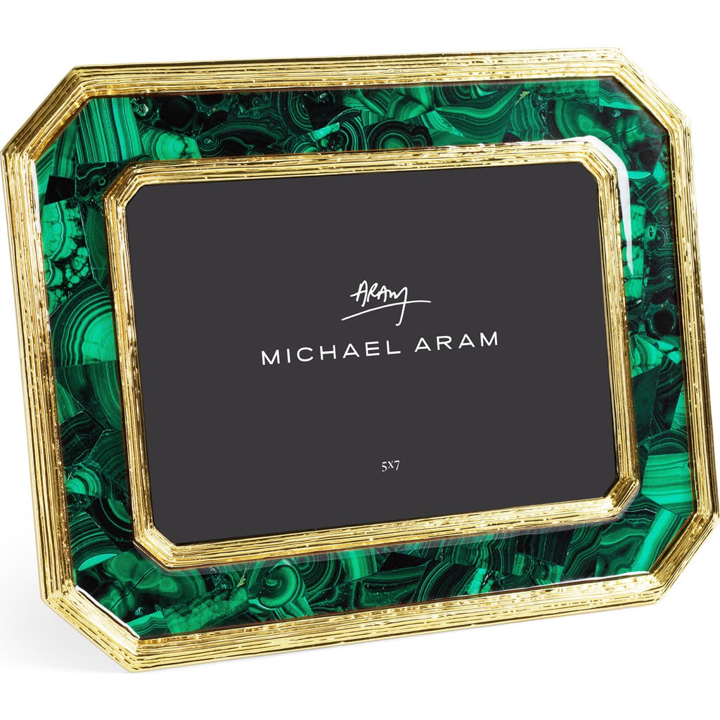 Michael Aram Malachite Geometric Picture Frame In Multi