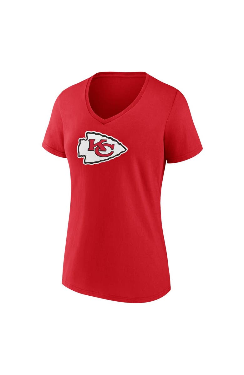 FANATICS Women's Fanatics Branded Red Kansas City Chiefs Mother's Day V-Neck T-Shirt, Alternate, color, 