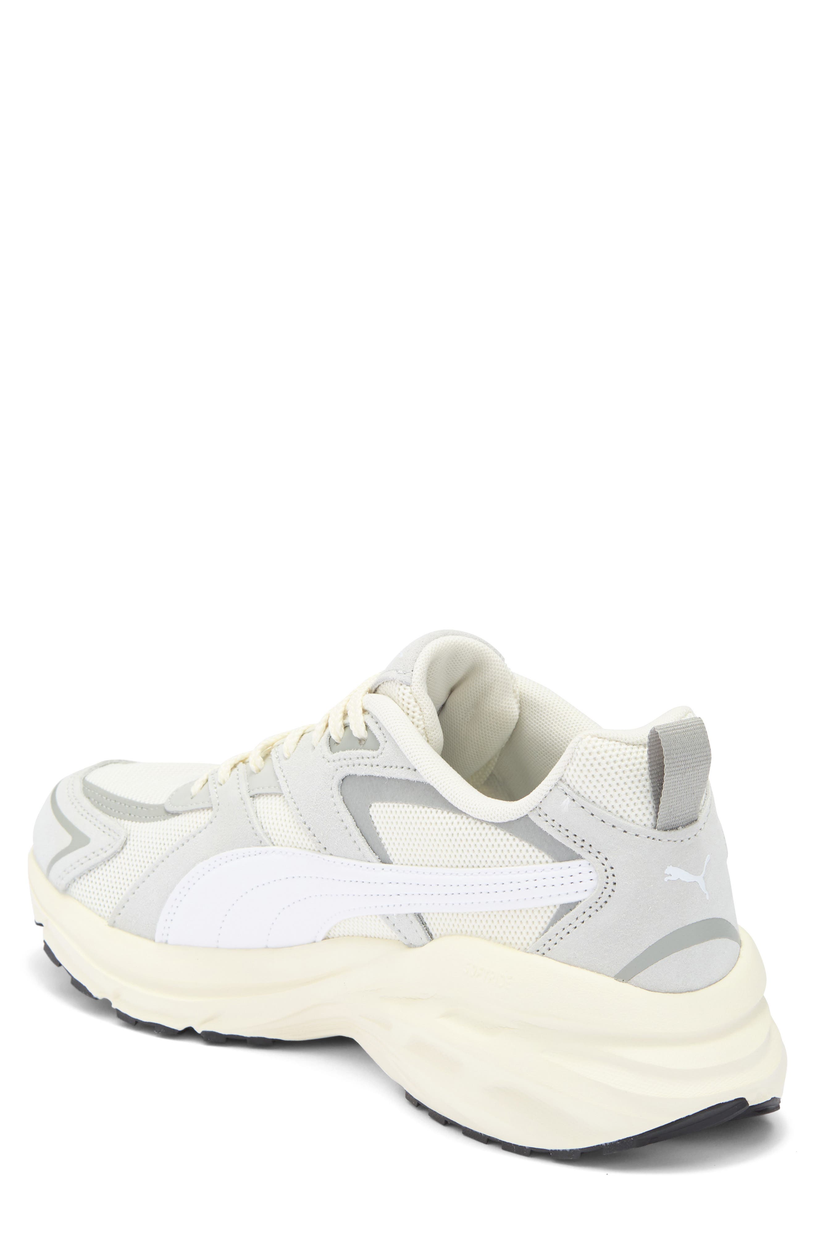 PUMA Hypnotic LS Sneaker, Alternate, color, Warm White-Puma White-Gray