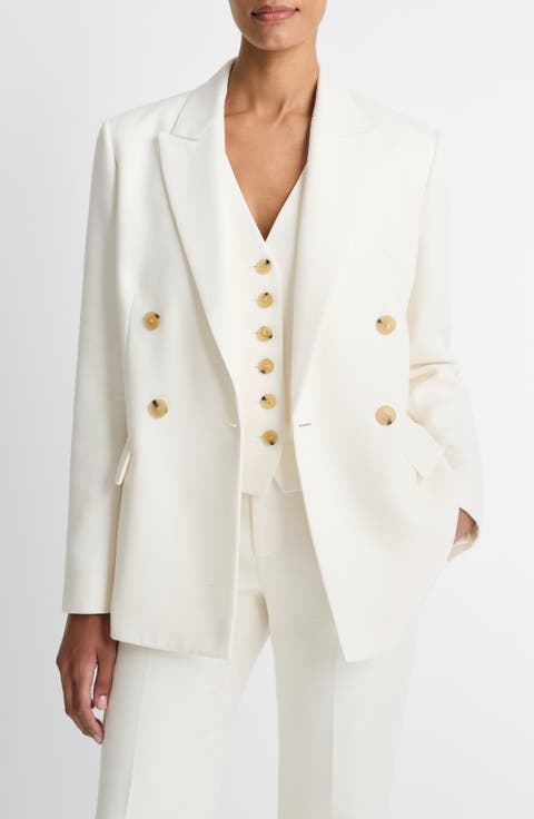Tailored Double Breasted Blazer