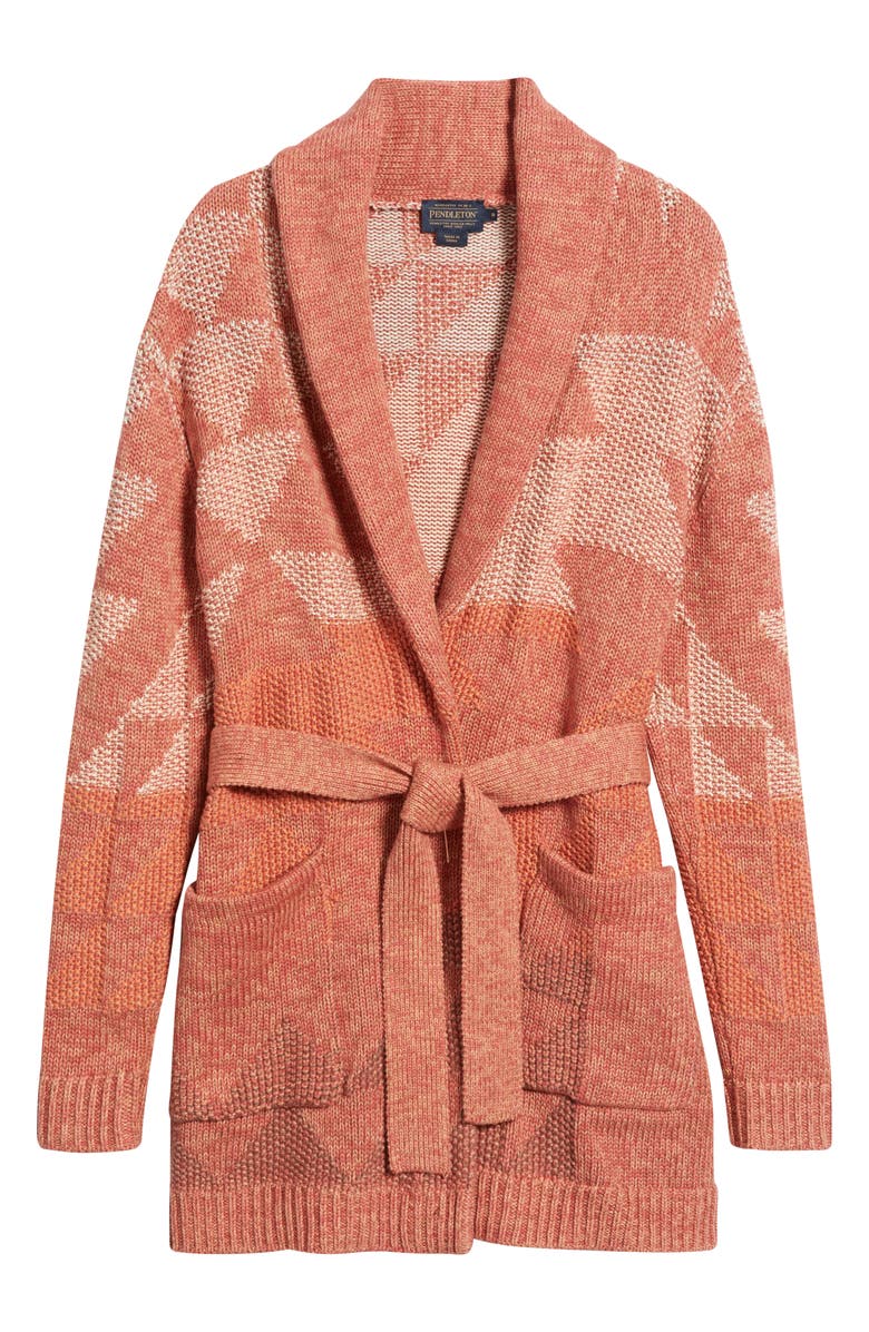 Pendleton Monterey Cotton Belted Cardigan, Alternate, color, 