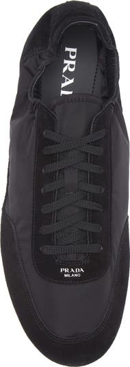 【関税＆送料込み】Prada Collapse Low-Top Sneakers Prada Men's Collapse Nylon and Suede Low-Top Sneakers