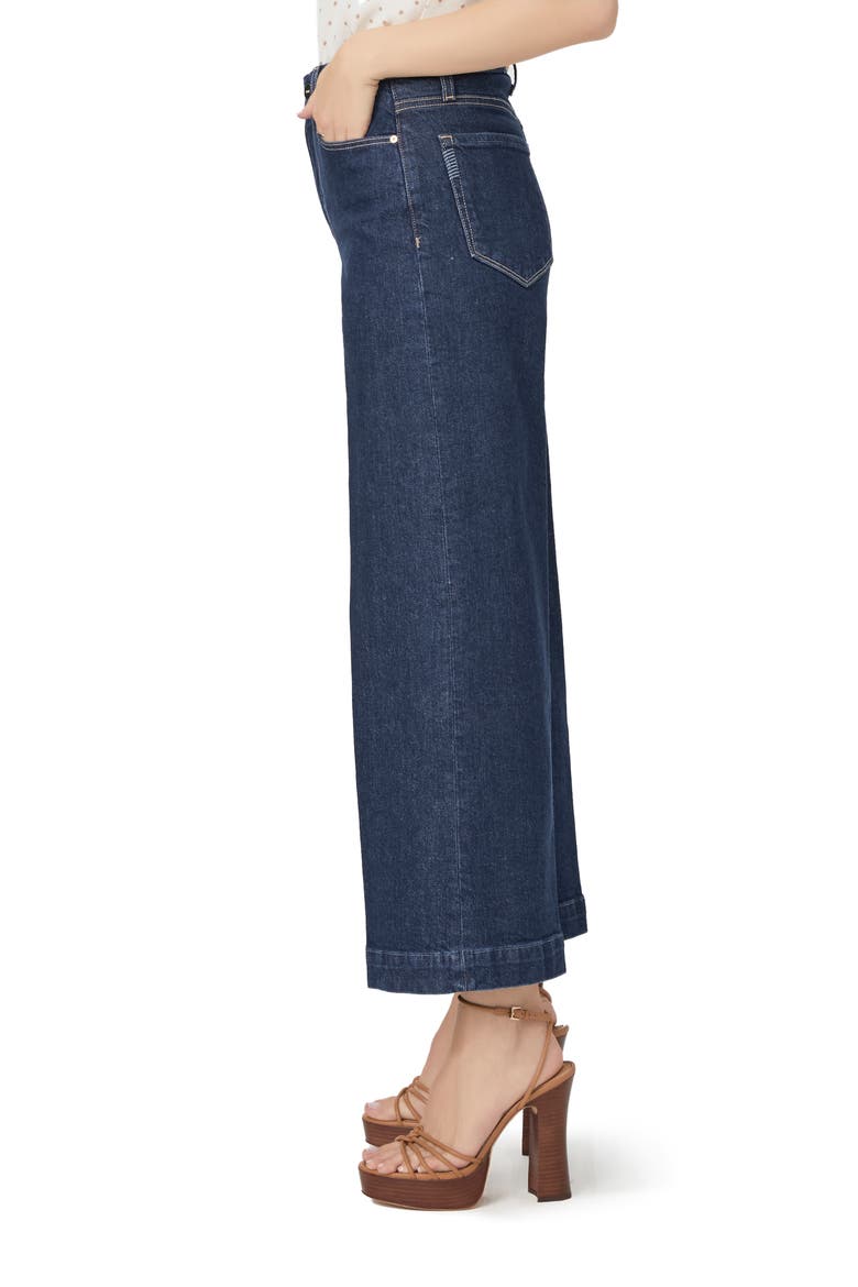 Harper High Waist Ankle Wide Leg Jeans, Alternate, color, CASA