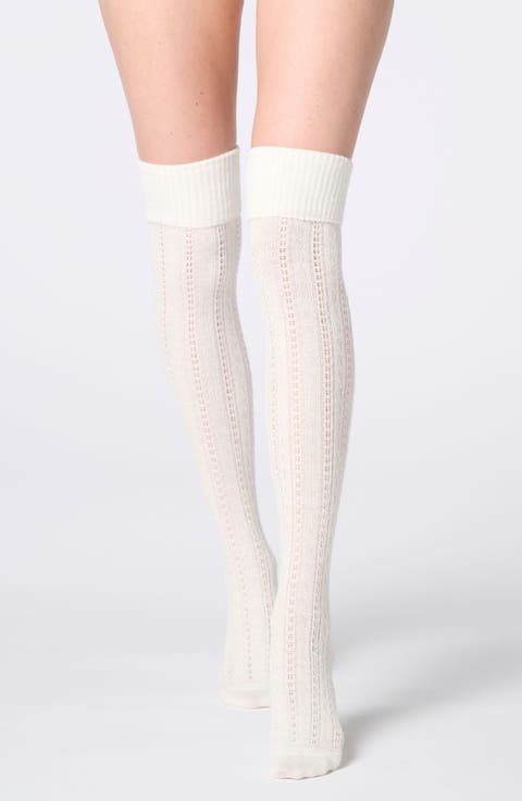 Overknees Knit Socks