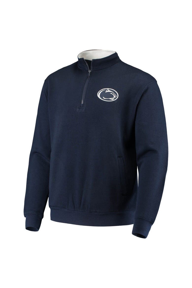 Men's Colosseum Navy Penn State Nittany Lions Tortugas Logo Quarter-Zip Jacket, Alternate, color, Navy