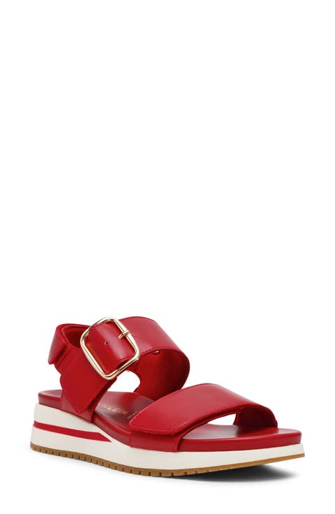 Evanti Ankle Strap Platform Sandal (Women)