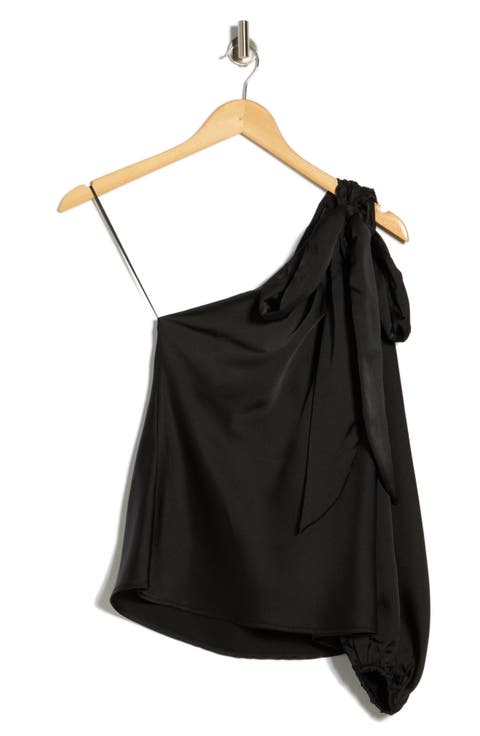 One-Shoulder Tie Top