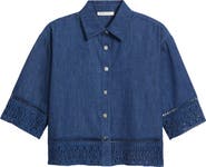 Elie Tahari The Laylee Denim Shirt