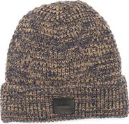 AllSaints Angled Stitch Marled Beanie