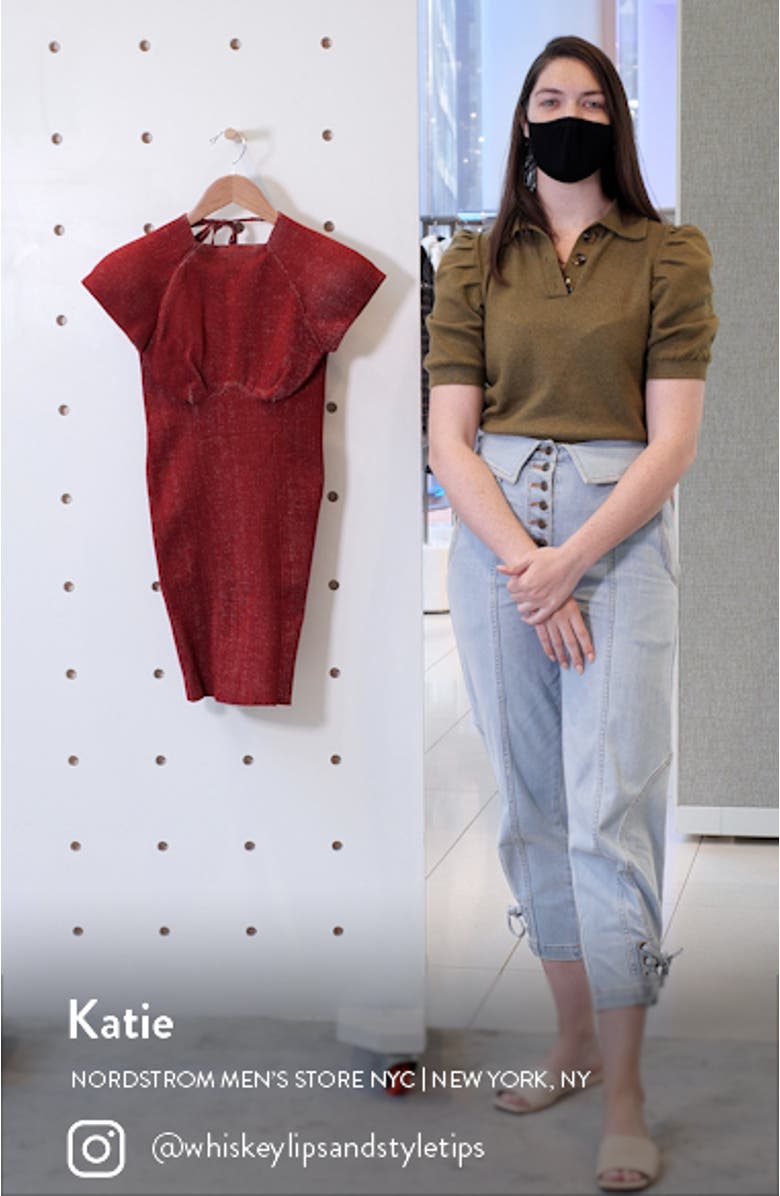 Shield Backless Minidress, sales video thumbnail