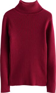 NEXT Kids' Rib Turtleneck Sweater