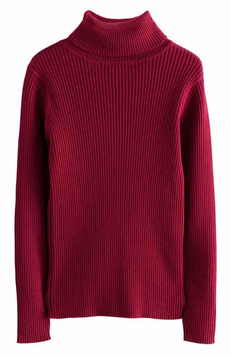 NEXT Kids' Rib Turtleneck Sweater