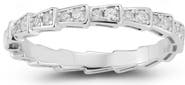 GLAZE JEWELRY Cubic Zirconia Serpent Band Ring