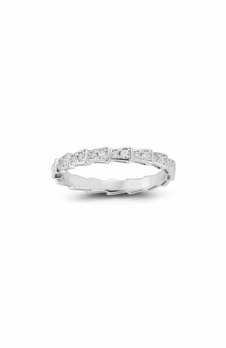 GLAZE JEWELRY Cubic Zirconia Serpent Band Ring