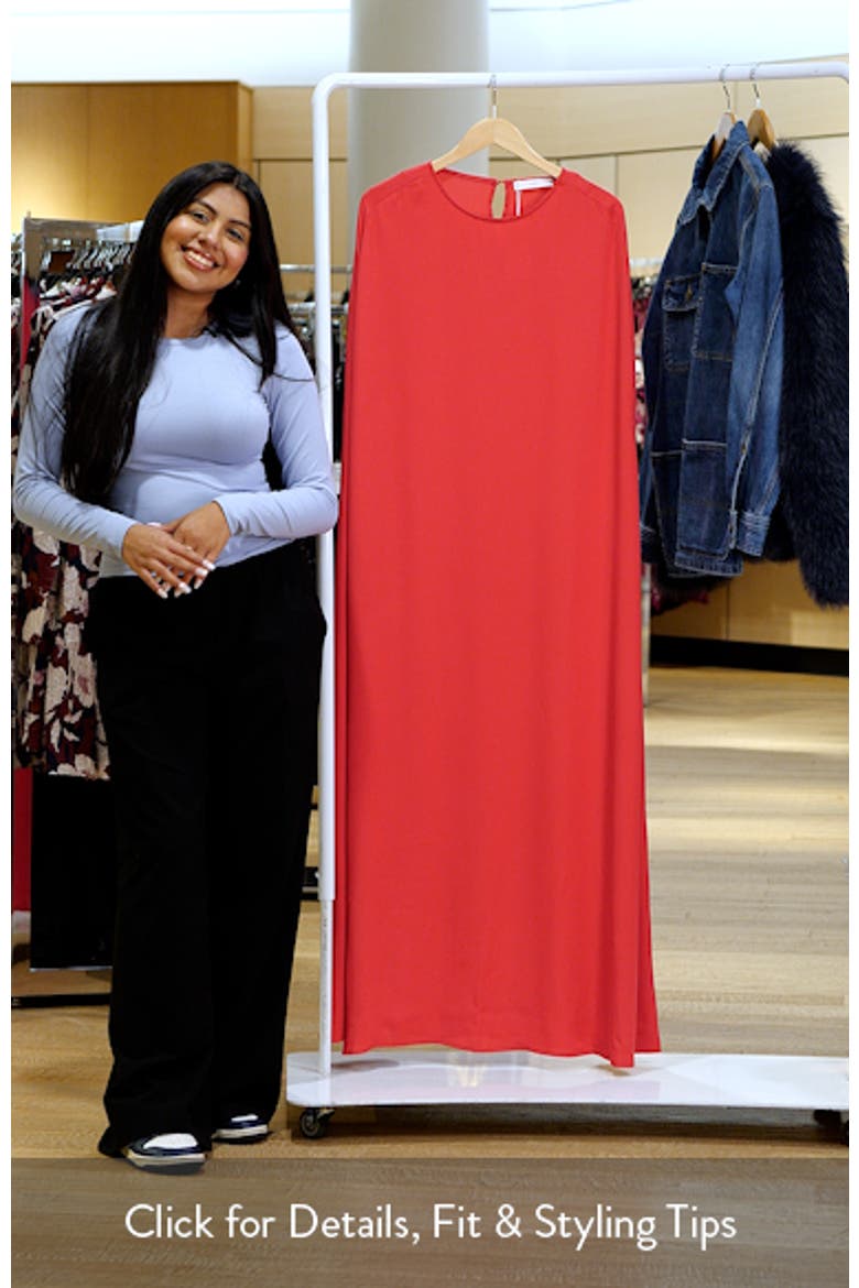 Cape Maxi Dress video