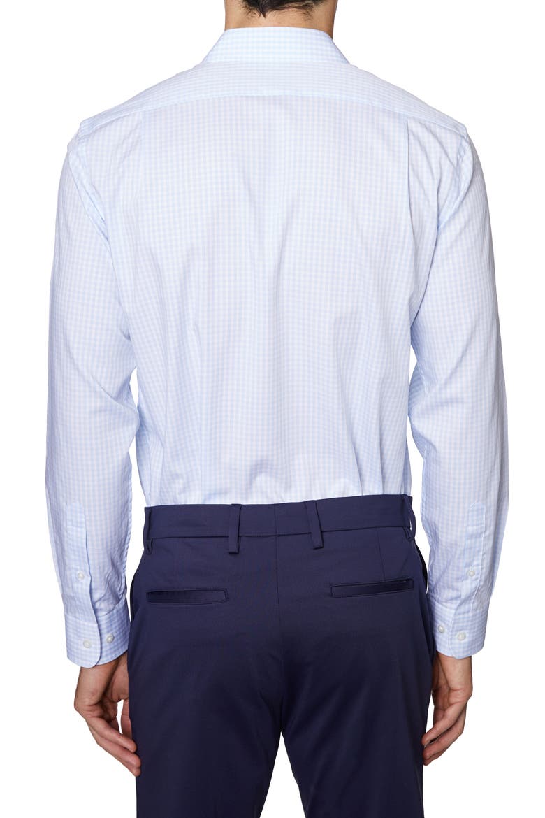 Gingham Shirt, Alternate, color, LIGHT BLUE