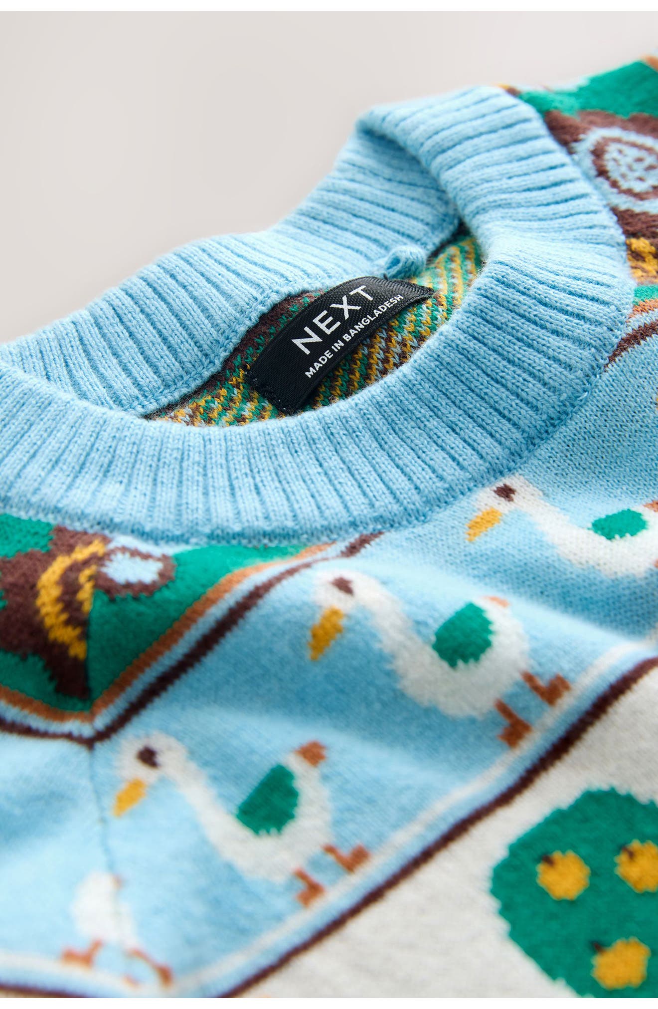 NEXT Kids' Farm Fair Isle Sweater — фото 3