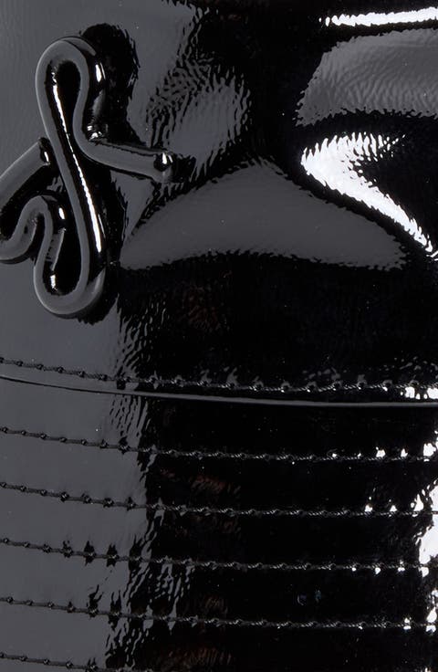 Faux Leather Bucket Hat